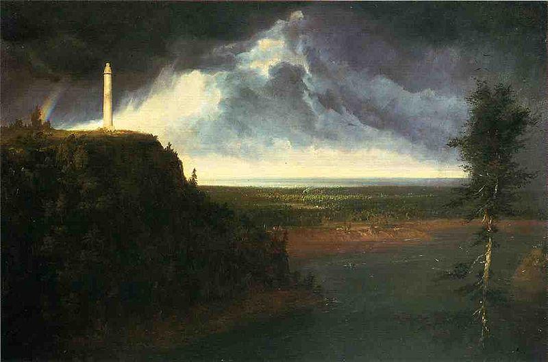 Thomas Cole Brock s Monumenttoday oil painting image